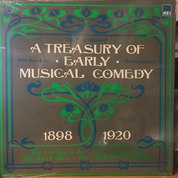 A Treasury Of Early Musical Comedy Volume One